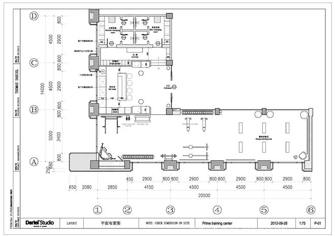 prime私人健身会所-thomas dariel的设计师家园-健身会所/健身馆/健身
