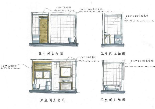 卫生间立面图jpg